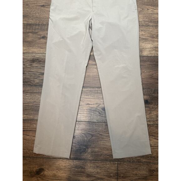 J.Hilburn Tan Tech Dress Pants 36x31 Performance Stretch Business Casual Golf - Picture 3 of 7